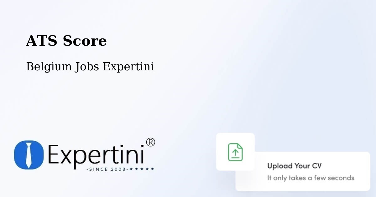 ATS Score - Belgium Jobs Expertini